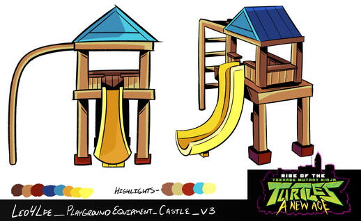 rottmnt: a new age playground castle